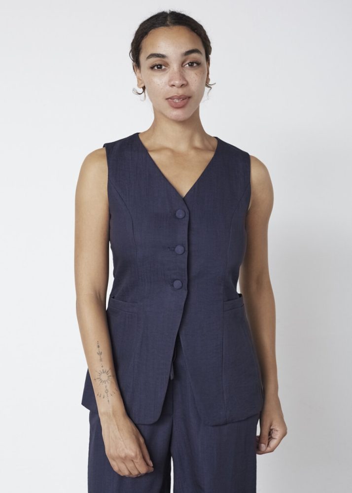 Classy Vest Navy