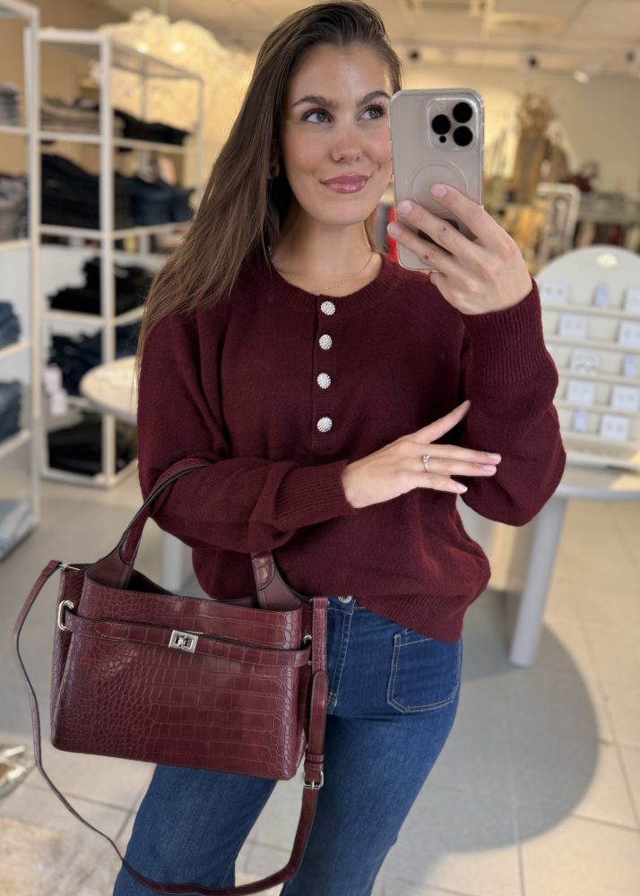 Rina Knit Bordeaux
