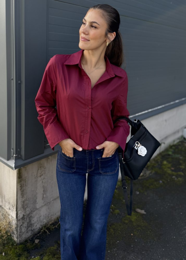 Sleek Shirt Bordeaux