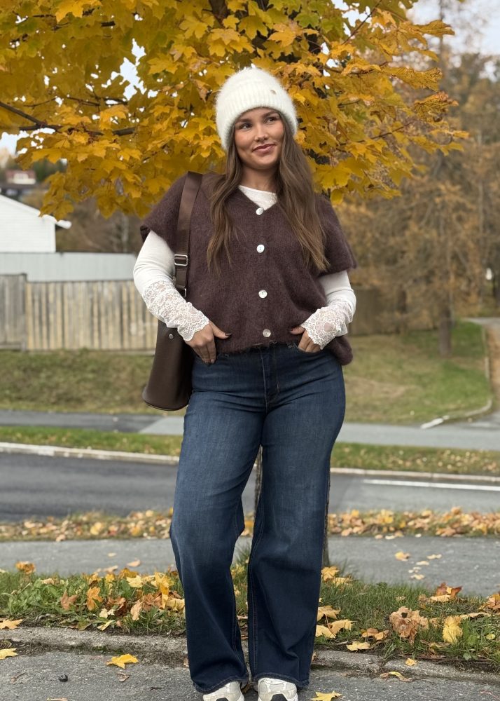 Cozy Vest Brown