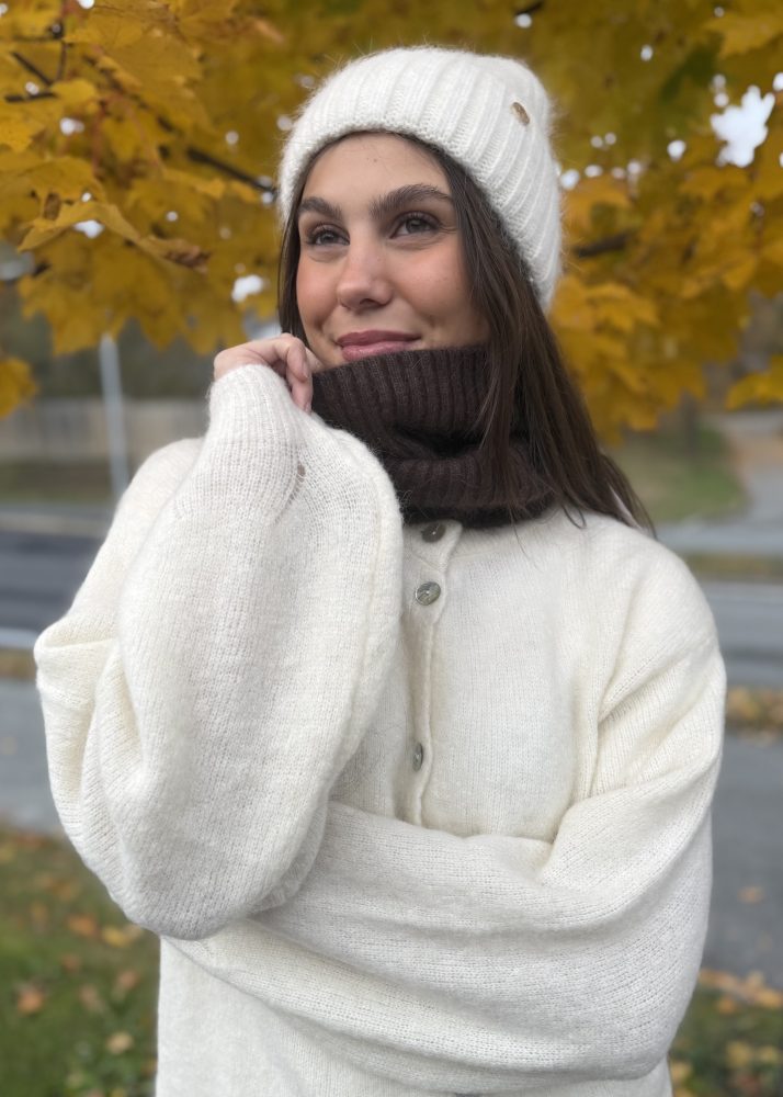 Neckwarmer Brun