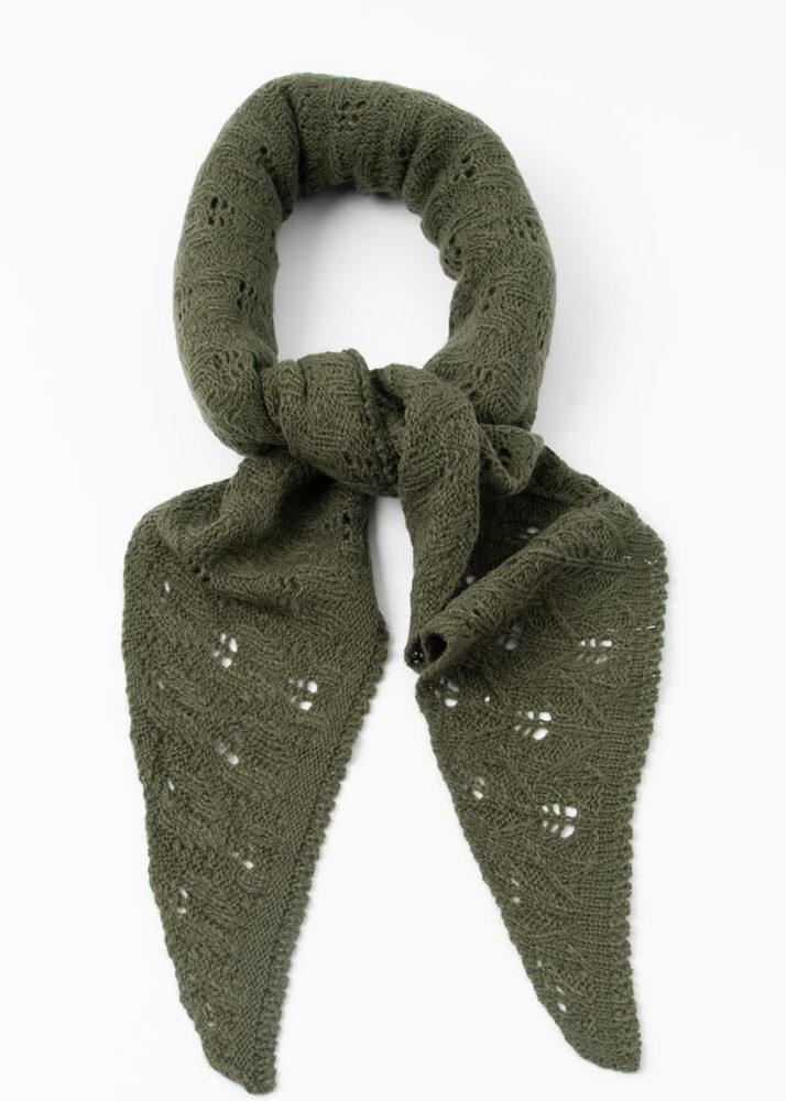 Little Knitted Scarf Olive