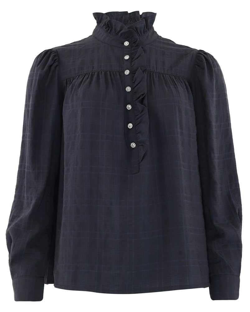Ariana Blouse Navy