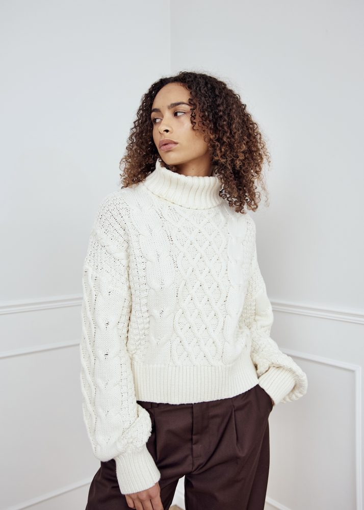 Lalel Knit Off White