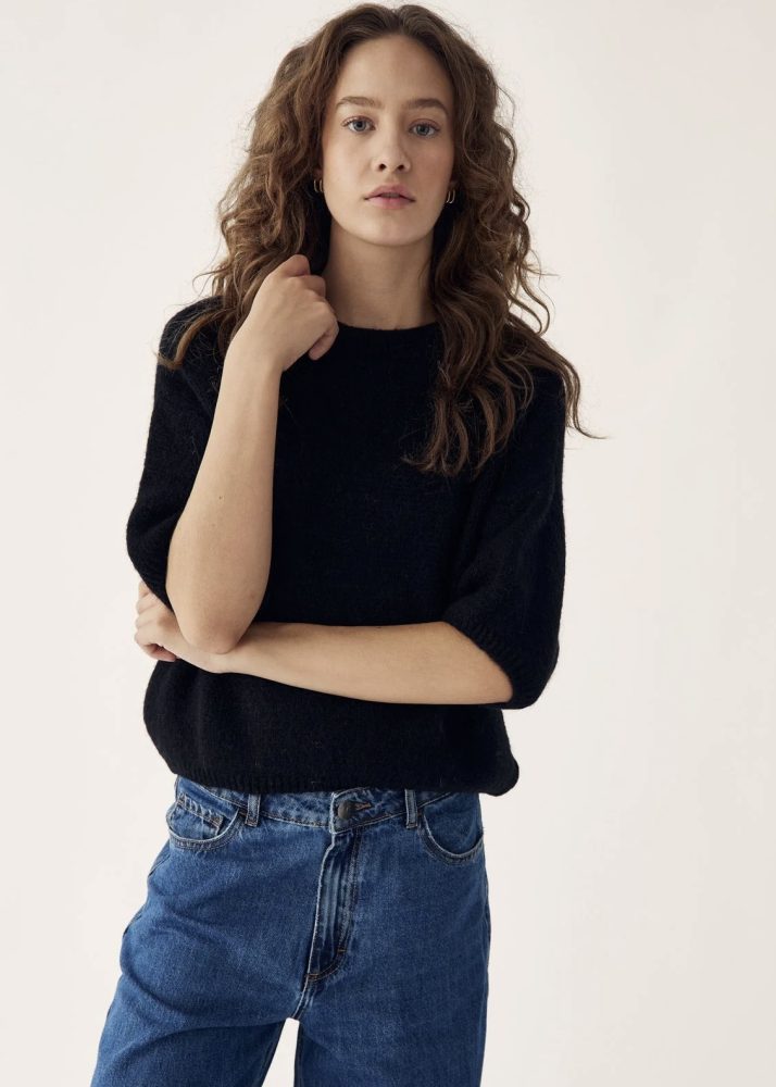 Mimi Knit Jumper Black
