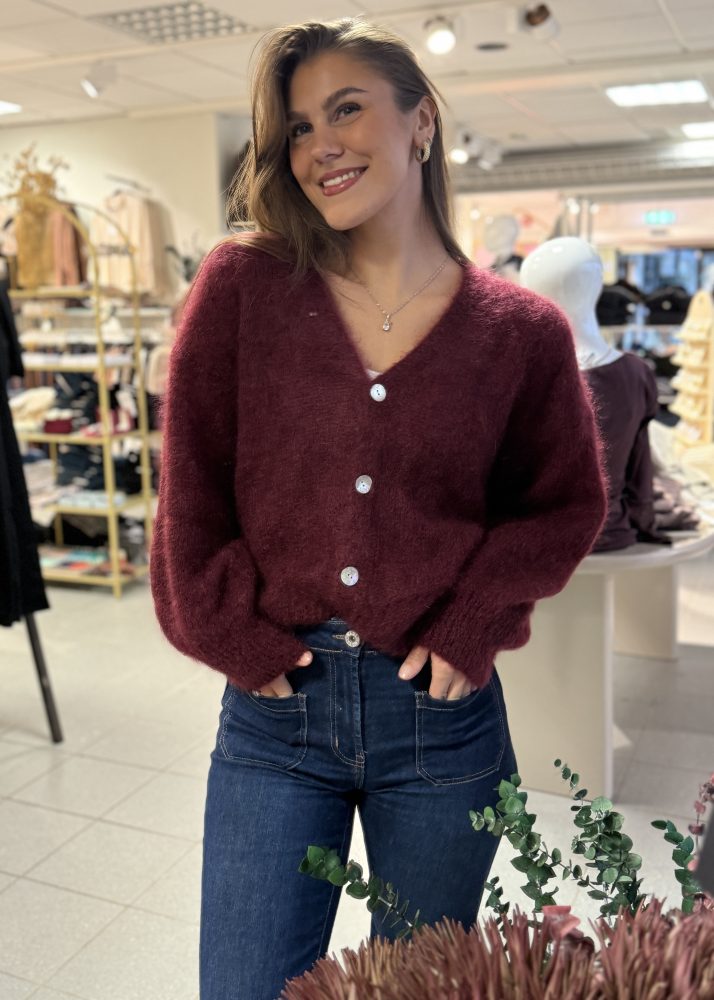 Cozy Cardigan Burgundy