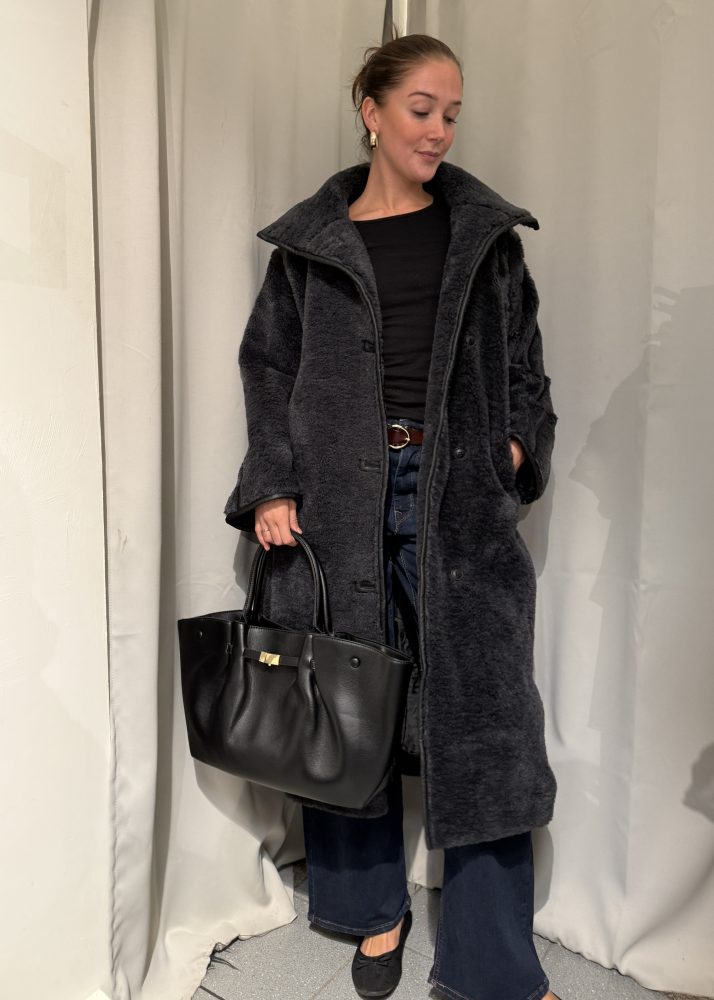 My Teddy Coat Grey