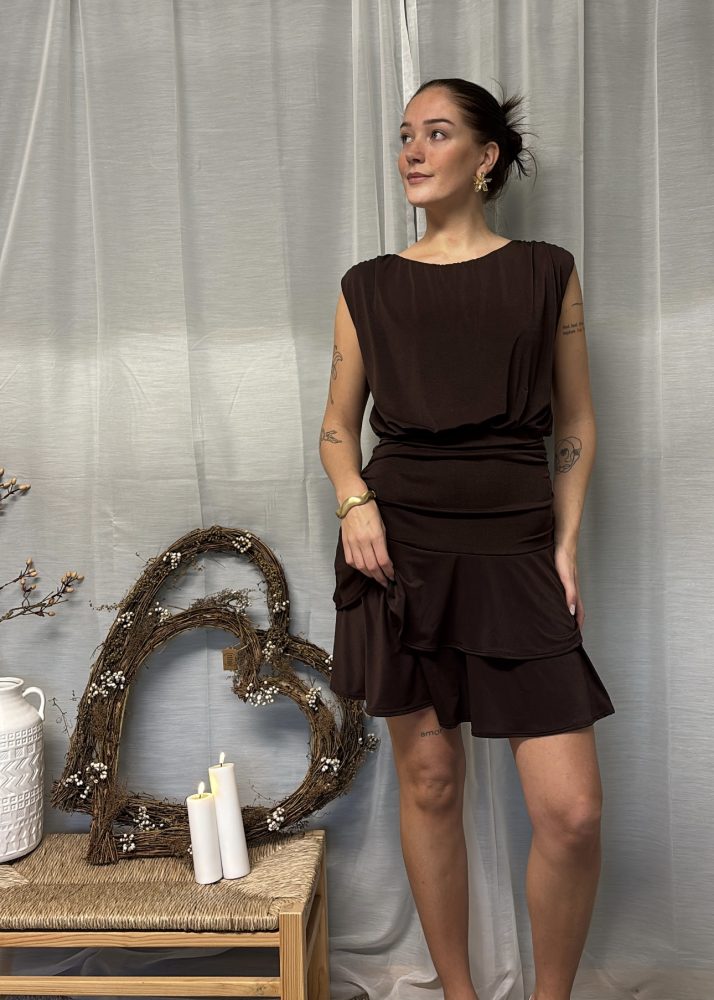 Jolene Dress Brown
