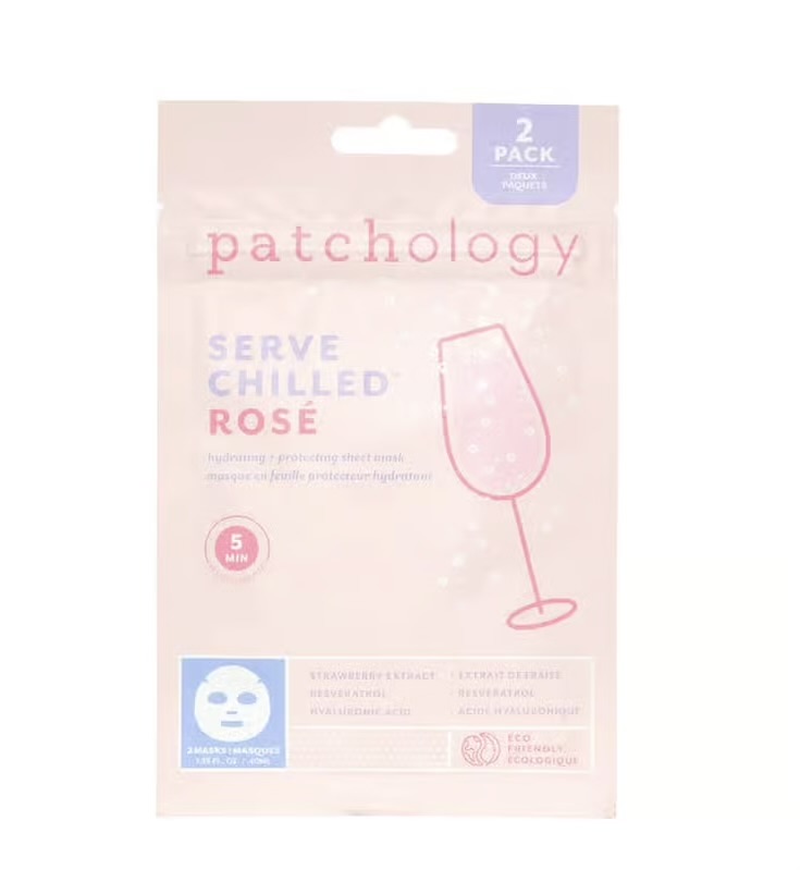 Serve Chilled Rose Face Mask 2 stk